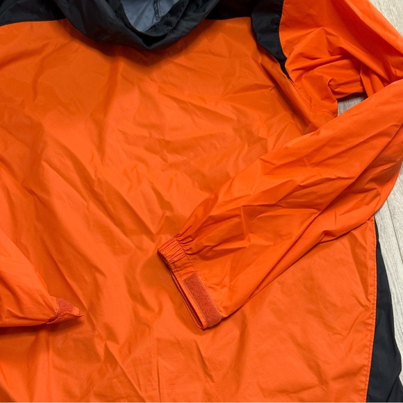 Columbia OSU Oregon Stare Orange and Black Hooded windbreaker Jacket - Picture 6 of 8